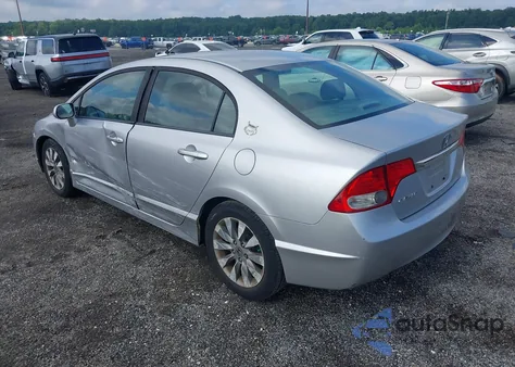 2010 Honda Civic Ex-L из США, поврежденный, VIN 19XFA1F91AE055553